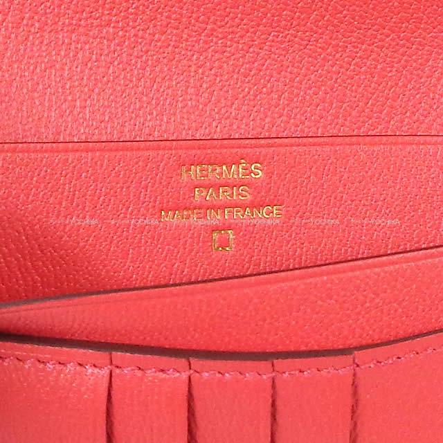 HERMES エルメス 財布 ベアンコンパクト ブーゲンビリア