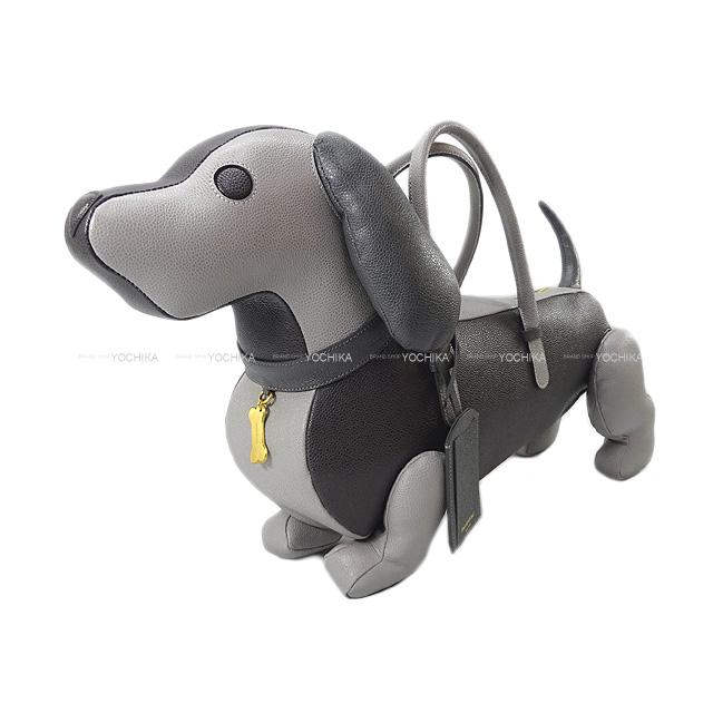 THOM BROWNE トムブラウン ダックスフント犬型 HECTORバッグ ドッグタグ付 グレー/黒 新品未使用