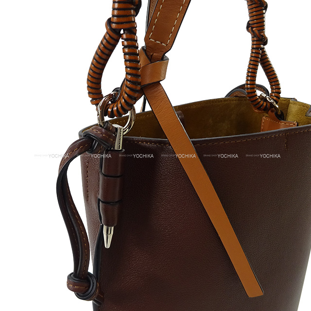 Loewe Gate Bucket Handle Bag in Brunette