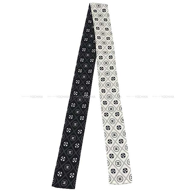 約120cm幅シャネル CHANEL 19S ココマーク スカーフ スカーフ 白