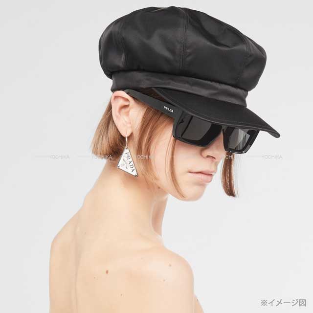 極美品PRADA 現行品 Re-nylon ハット 帽子キャスケット M - レディース
