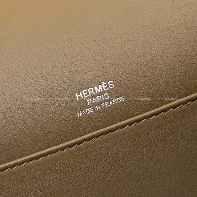 HERMES エルメス ショルダーバッグ ゲタ エトープ (エトゥープ) シェーブルミゾル シルバー金具 U刻印 新品未使用